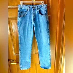 Wrangler Rugged Wear Men’s Relaxed Fit Straight Denim 35001vi 30x30 Jeans preown